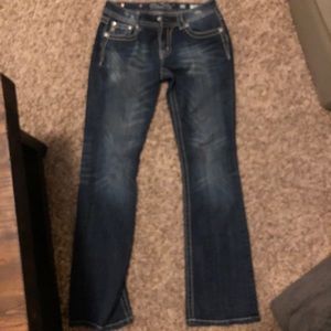 diamond flare jeans